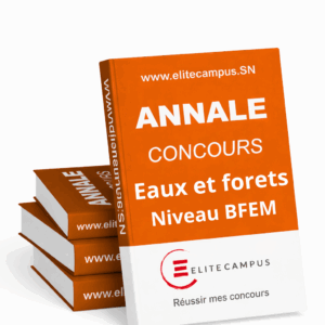 Concours Eaux et forets Niveau BFEM Format PDF
