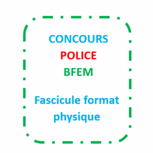 Concours Police Niveau BFEM