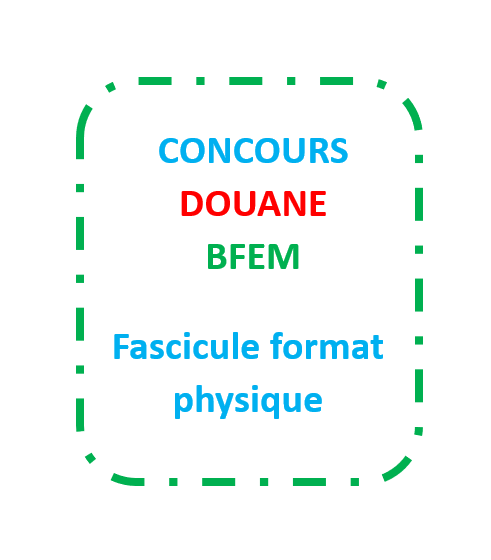 Concours Douane Niveau BFEM